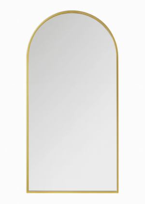 ModCurve Mirror-Gold Frame With Flat Mirror